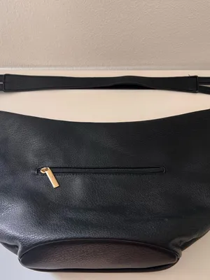 Mali + Lili Black Half Moon Sling Bag thumbnail 2