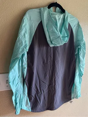 Columbia Titanium Women's Jacket - Light Teal &‎ Charcoal outdoor Gorpcore thumbnail 3