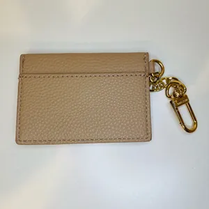 Anne Klein Women’s Beige Card Coin Holder with‎ Gold Chain thumbnail 2