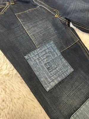 X2 Denim Patchwork Jacket Jeans Set Size undefined thumbnail 10