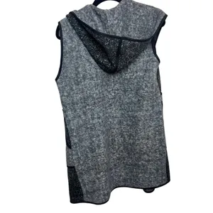 Anthropologie Capote Grey Sweater Vest Sz. M thumbnail 5