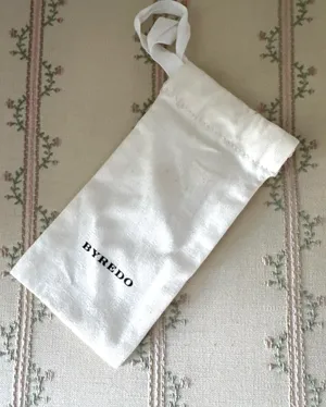 Byredo Cotton Travel Perfume Drawstring Pouch White thumbnail 1