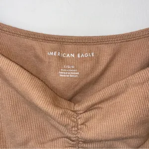 American Eagle Outfitters Brown Ribbed Top thumbnail 5