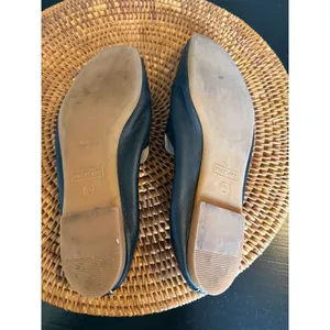 Everlane‎ The Day Loafer Black Leather Elastic Heel Flat Made in Italy Womens thumbnail 9