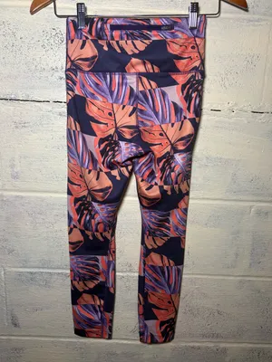 Nike DRI-FIT Fast Runway Print Eggplant High Rise Running Tights XS thumbnail 5