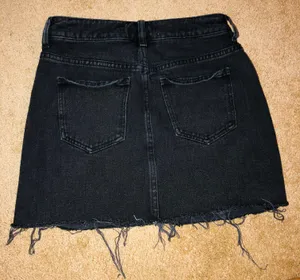 PacSun Black Denim Skirt thumbnail 2