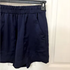 A New Day Pull-On Satin Shorts in Navy thumbnail 6