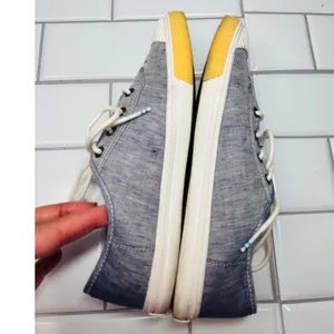 Toms Carmel Sneakers Womens Size 8 Blue Good Distressed Majolica Canvas thumbnail 9