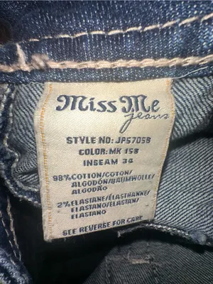Miss Me Western Rodeo Cowgirl Denim Rhinestone Bootcut Jeans! thumbnail 4