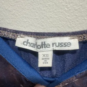 Vintage 90s Y2K Charlotte Russe Crushed Velvet Maxi Slip Dress XS thumbnail 3