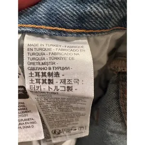 Levis 501‎ 81 High Rise Tapered Jeans Blue Denim 31x31 NWT thumbnail 8