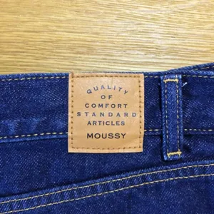 Moussy high rise Jean shorts size 2 dark wash thumbnail 5