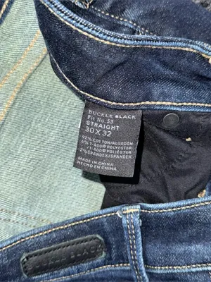 Buckle Black Women’s Fit No 53 Straight Dark Wash Straight Leg Jeans 30 x 32 EUC thumbnail 7