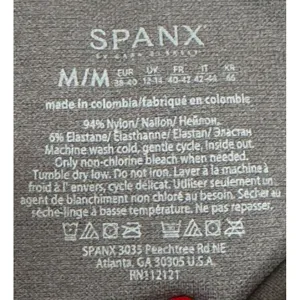 Spanx Women's Leggings Seamless Stretch High Rise Camo Jegging Gray Green Medium thumbnail 5
