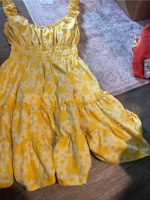 Urban outfitters Yellow Floral Smocked Sundress thumbnail 10