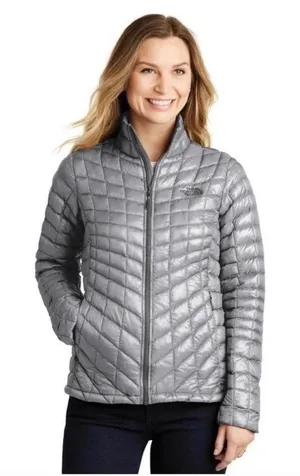 The North Face Womens ThermoBall Trekker Jacket Mid-Grey XS Full Zip Pakable thumbnail 1
