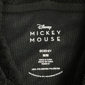 Disneys Mickey Mouse Fuzzy Sherpa Pullover Hoodie W/ Mickey Ears Size Medium thumbnail 5