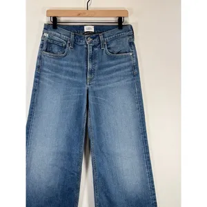 Citizens of Humanity Jeans Blue Premium Vintage Loli Mid Rise Wide Leg Size 27 thumbnail 7