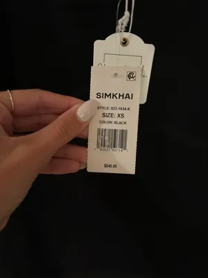Simkhai Black Dress Size XS thumbnail 7