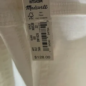 Madewell The Perfect Vintage Wide-Leg Crop Jean Women’s Sz 32 thumbnail 8