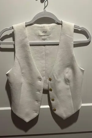 Aritzia Wilfred Pacino Vest In Birch thumbnail 3