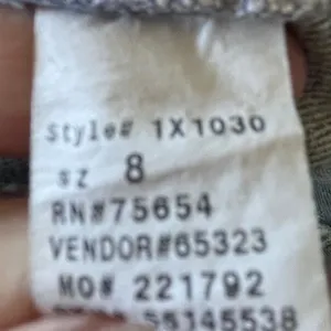 Abercrombie & Fitch crop Jeans Size 8‎ Distressed thumbnail 4