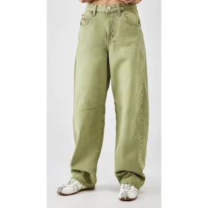 BDG Green Haze Logan Cinch Back Boyfriend Jeans Y2K Streetwear 25W thumbnail 11