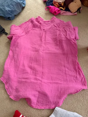 Aerie Pool To Party Cover-Up Shirt thumbnail 2