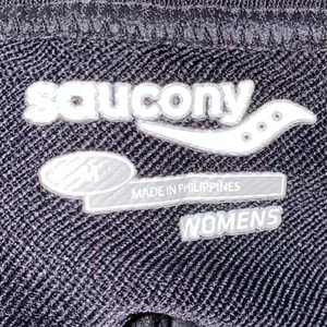 Saucony Women's Black Running Leggings Medium Athletic Workout Pants Reflective‎ thumbnail 4