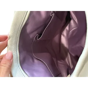 Coach Park Colorblock Leather Hobo Shoulder Bag Parchment Putty F31304 Silver thumbnail 8