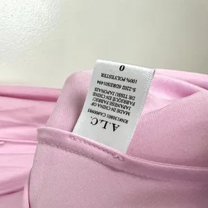 ALC Frank Sienna Cut-Out Satin Midi Dress in Light Pink Size US 0 thumbnail 8