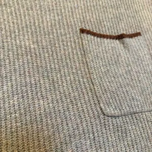 AMERICAN‎ EAGLE Mock Neck Sweater Pocket Multicolor Taupe Tan Size Medium thumbnail 2