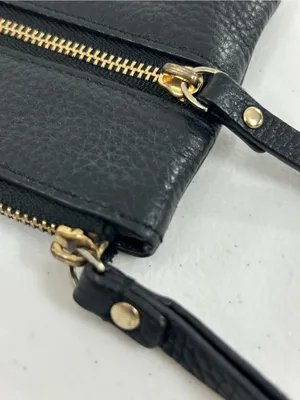 Kate Spade Black and Gold Wristlet thumbnail 9