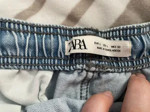 ZARA Shorts Denim thumbnail 2