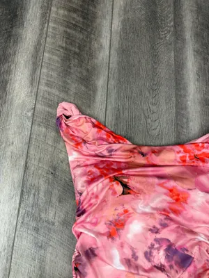Abercrombie Pink Print Dress thumbnail 5