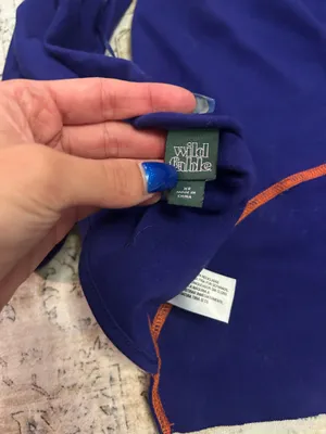 Wild fable blue halter top thumbnail 5