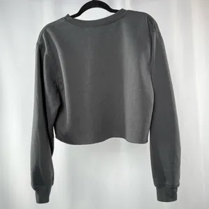 Green Day Graphic Women's Gray Crop Crewneck‎ Pullover Size Small thumbnail 4