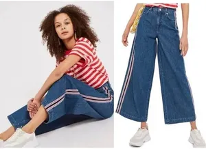 Top Shop Wide Leg Jeans thumbnail 2