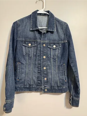 J.Crew‎ Classic Blue Denim Jean Jacket Women’s Small thumbnail 1