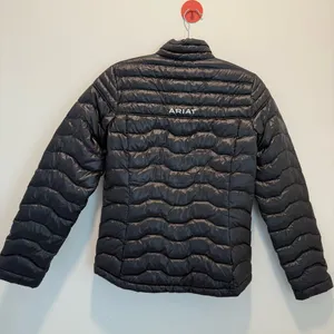 Ariat Tek Down Jacket Women's XS Puffer Full Zip Black thumbnail 8