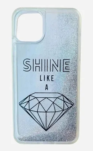 Brand New Onn. Fashion Phone Case for iPhone 11 Plus Pro Max Diamond w Glitter thumbnail 1