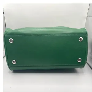 Vintage‎ Coach 7465 Hamilton Kelly Green Leather Satchel Handbag thumbnail 12