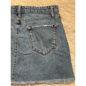 BDG Urban Outfitters Women’s Blue Distressed Denim Skirt Size M thumbnail 11