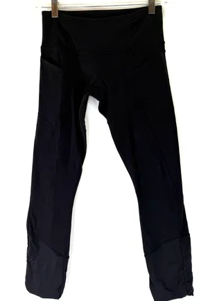 Lululemon Women's Black Leggings Pants Size 4 thumbnail 1