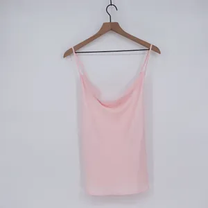 EKOUAER Pink Camisole Tank Top‎ Cowl Neck Spaghetti Strap Size M thumbnail 2