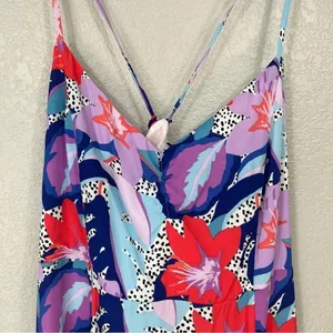 NWT Forever 21+ Lace Up Floral Dress thumbnail 3