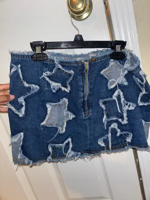 Denim mini skirt Blue thumbnail 2