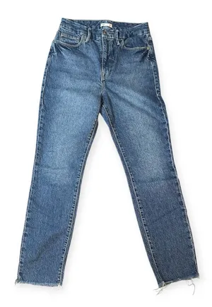 Good American Good Legs Straight Jeans thumbnail 1