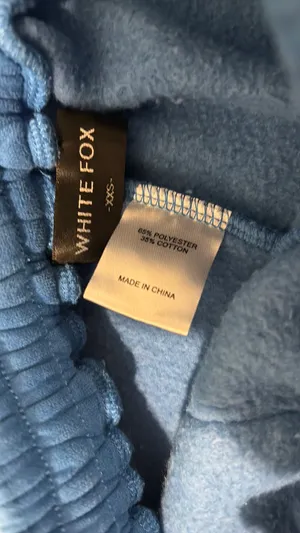 White fox sweatpants thumbnail 5