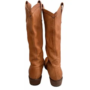 Frye Carson‎ Mid-Calf Leather Boots Tan #77687 Women's Size 7.5B thumbnail 4